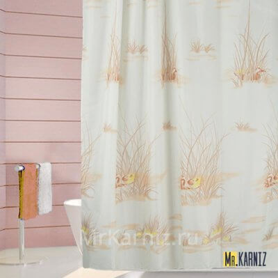 Штора для ванной Ducks